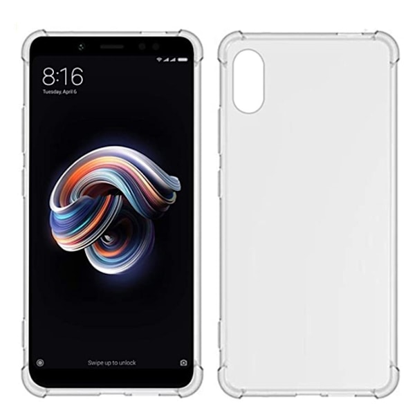 Xiaomi Redmi 9AT - Stilsäkert Stöttåligt Silikonskal Rosa/Lila