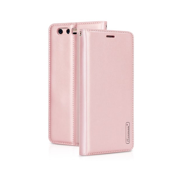 Hanman lompakkokotelo Huawei P10 Plus -puhelimelle Rosa