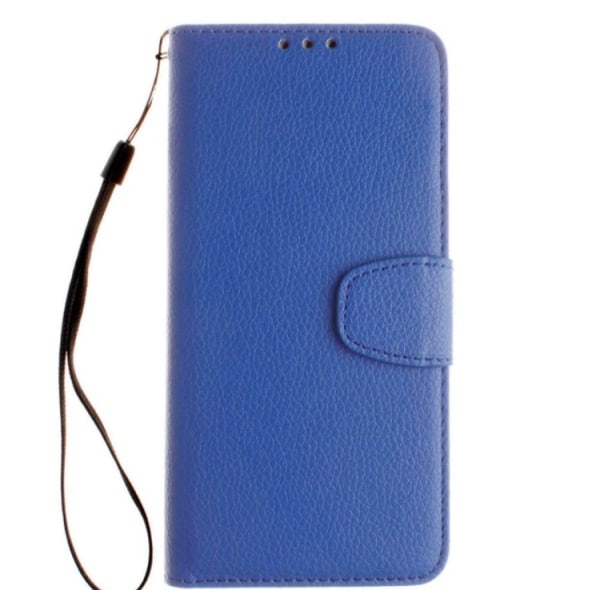 Huawei P10 Plus – käytännöllinen lompakkokotelo (korkealaatuinen) Blå