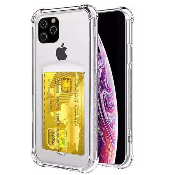 iPhone 11 - Stødabsorberende effektivt silikonecover Transparent