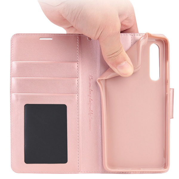 Huawei P30 - Effektfullt Elegant Plånboksfodral Mörkblå