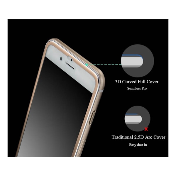 iPhone 6/6S Plus -Skärmskydd 3D från PILKING Silver