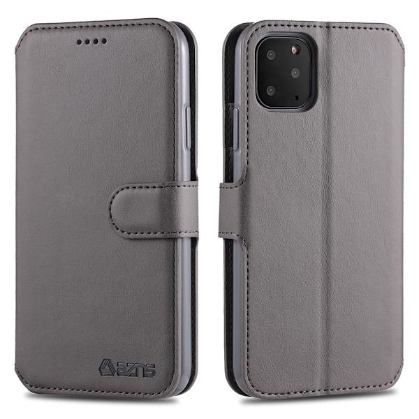 iPhone 11 Pro - Beskyttende Azns Wallet Case Blå Blå