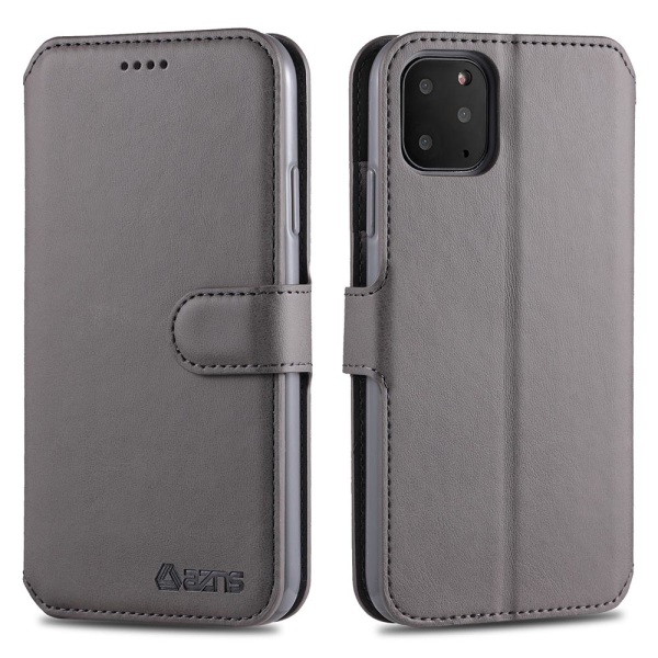 iPhone 11 Pro - Beskyttende Azns Wallet Case Brun Brun