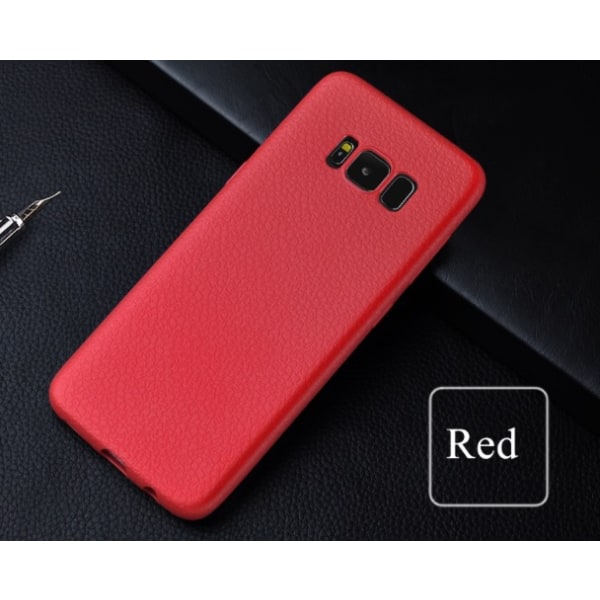 Samsung Galaxy S8 - NKOBEE Stilig deksel (ORIGINAL) Röd