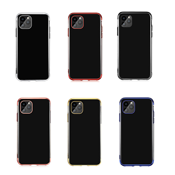 iPhone 13 Pro Max - Skyddande Silikonskal (Floveme) Silver