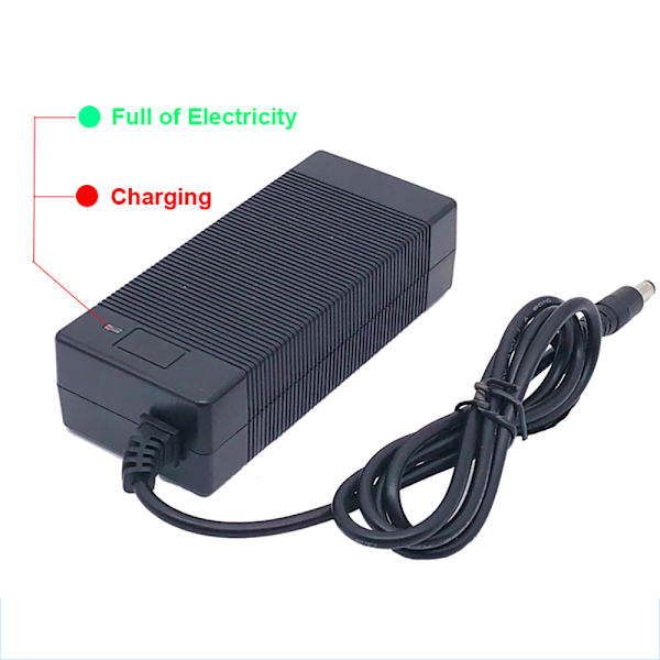 42V 2A Effektiv Laddare Elscooter Xiaomi M365 Svart