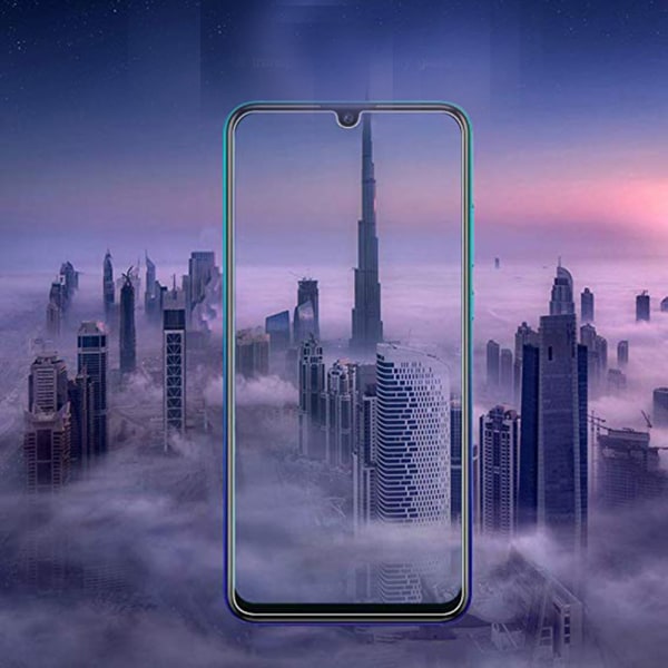 Huawei Y6 2019 | Näytönsuoja | Vakio | Screen-Fit | HD Clear Transparent/Genomskinlig