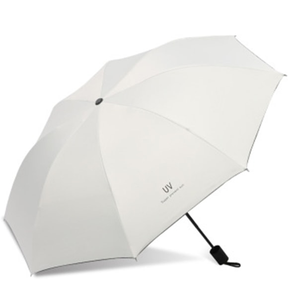 Stilfuld og effektiv automatisk paraply Svart
