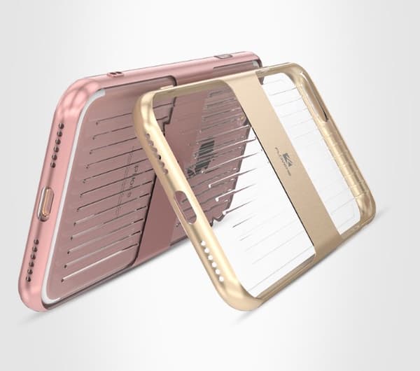 Flovemes Stötdämpande Hybridskal - iPhone 8 Marinblå
