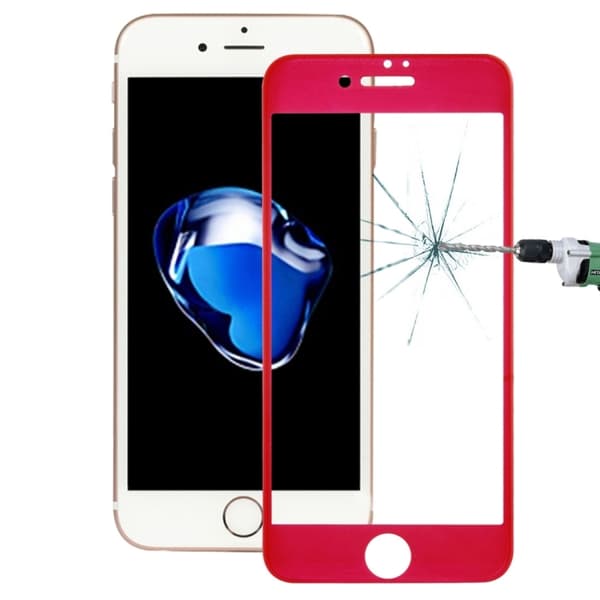 3-PACK Skärmskydd från ProGuard (Karbonfiber) iPhone 8 Plus Röd