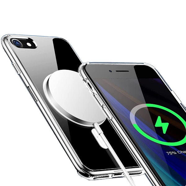 iPhone 7 - Magnetiskt Skyddande Skal Genomskinlig