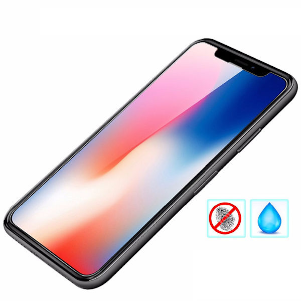 3-PACK MyGuard Skärmskydd för iPhone X/XS Transparent/Genomskinlig