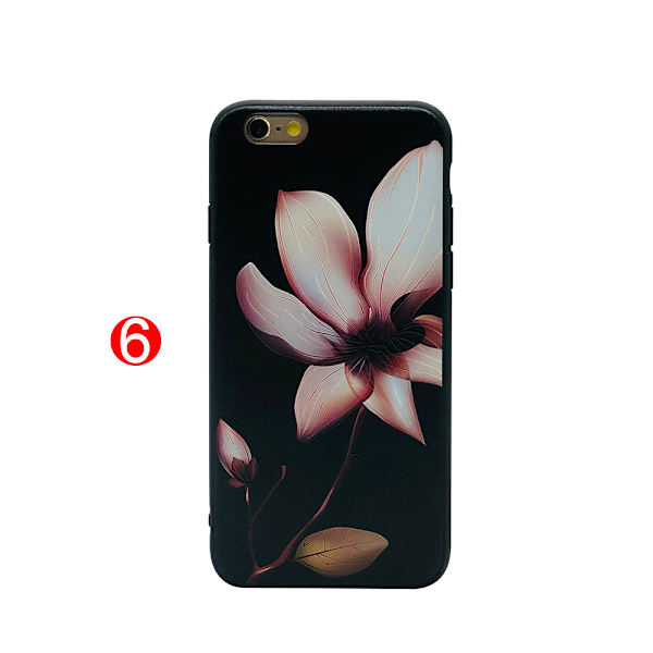 Blommiga Skyddsskal för iPhone 6/6S Plus 6