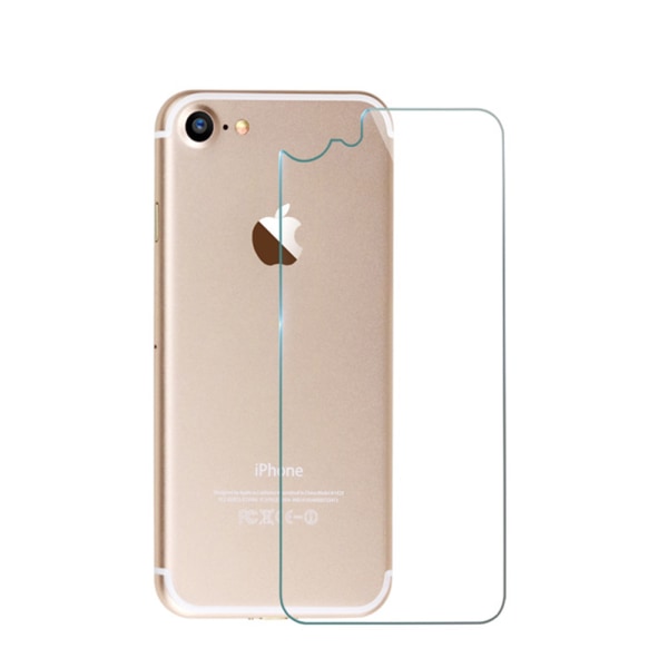 iPhone 6/6S - Herdet beskyttelse for baksiden av telefonen (9H) Transparent/Genomskinlig