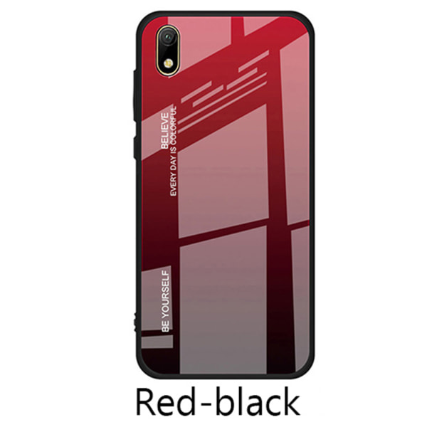Beskyttelsesdeksel - Huawei Y5 2019 Svart/Röd