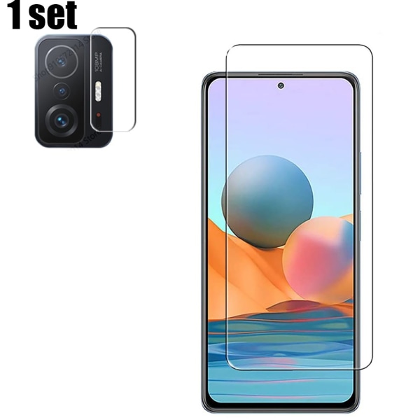 3-PACK Xiaomi 11T Pro Skärmskydd + Kameralinsskydd HD 0,3mm Transparent