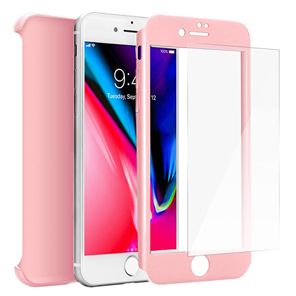 iPhone Se 2020 - Dubbelskal Silver