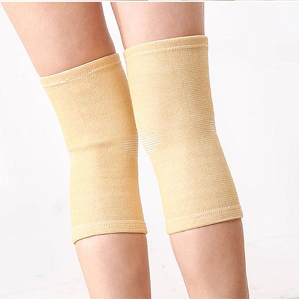 Skyddande Värmande Knäskydd Beige M