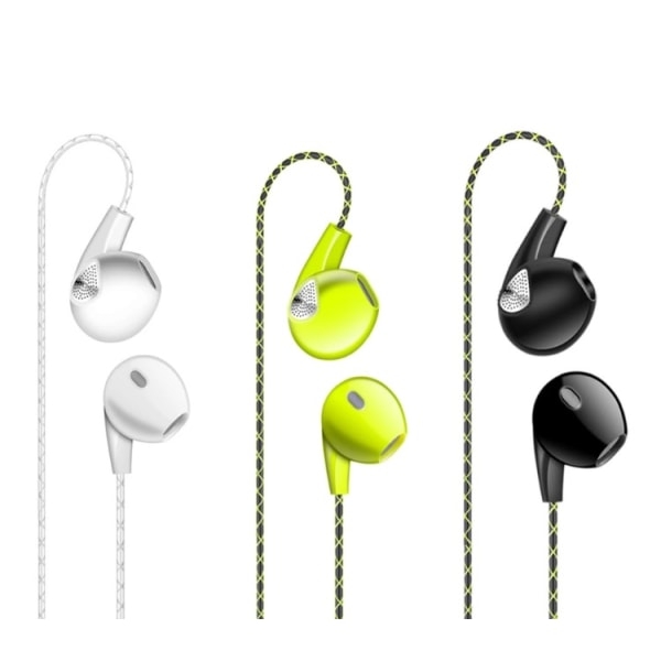 FONGE JXV Sport In-ear Hörlurar med Mic (Earphone) Grön