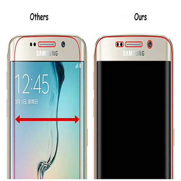 Samsung S9 näytönsuoja Nano-Soft Screen-Fit HD-Clear Transparent/Genomskinlig