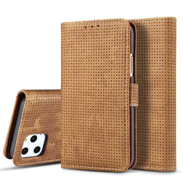 Professionellt Slittåligt Plånboksfodral - iPhone 11 Pro Röd Röd