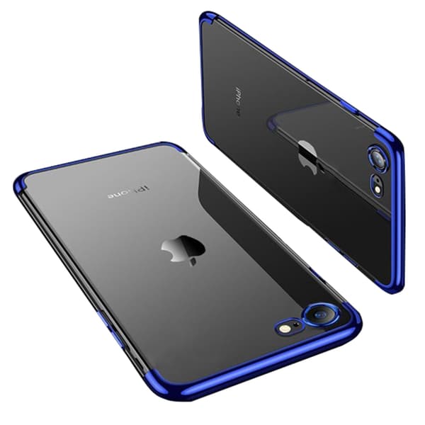 Exklusivt Stötdämpande Silikonskal av FLOVEME för iPhone 7 Roséguld