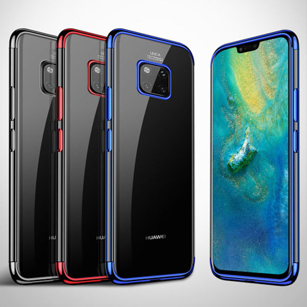 Huawei Mate 20 Pro - Skyddande Silikonskal Guld