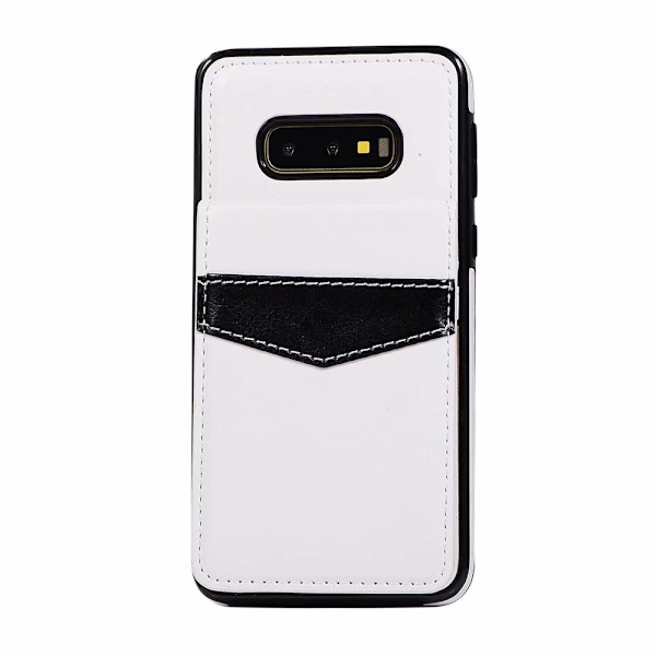 Samsung Galaxy S10E - Praktiskt Stilrent Skal (LEMAN) Blå Blå