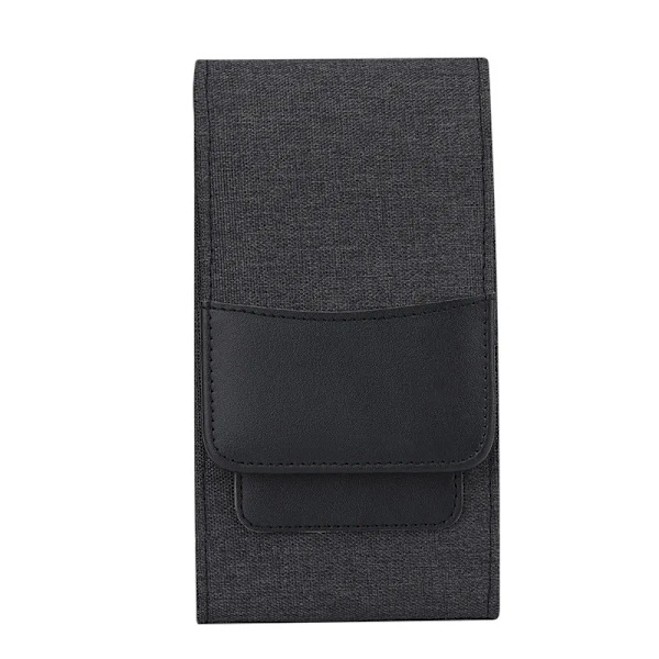Nylon Midjeväska med Bältesklämma - Perfekt för iPhone & Samsung!