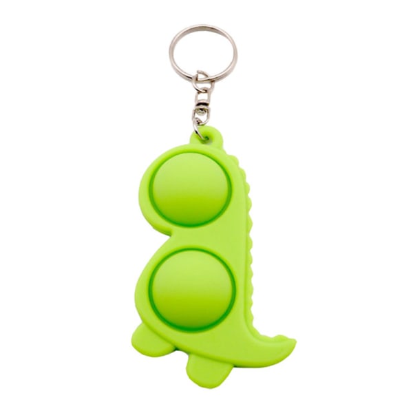 Mjuk Dinosaurie Fidget Toy / Fidget Leksak (Simple Dimple) Lila