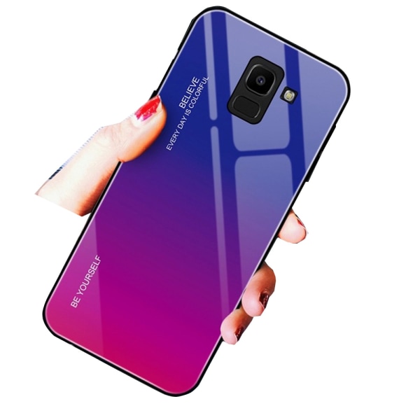 Tyylikäs eksklusiivinen kansi (NKOBEE) - Samsung Galaxy A6 2018 3
