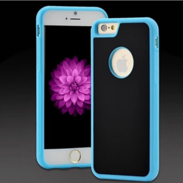 Käytännöllinen kestävä, painovoimainen silikonikotelo - iPhone 6/6S FLOVEME Blå