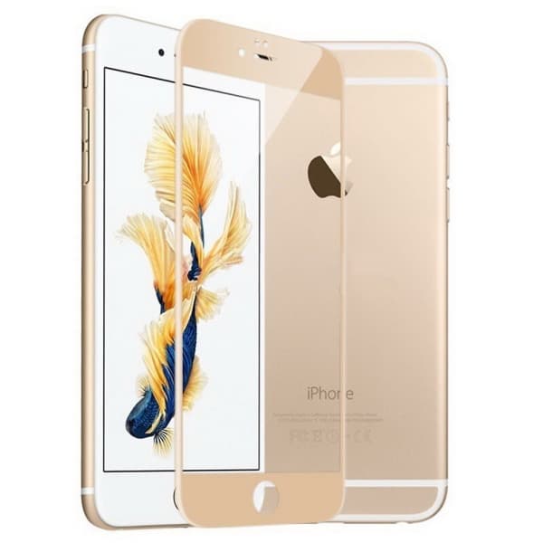 2-PACK Skärmskydd från ProGuard (Karbonfiber) iPhone 8 Plus Guld