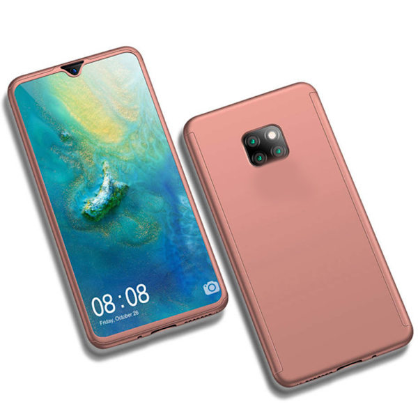 Elegant Skyddande (FLOVEME) Fodral - Huawei Mate 20 Pro Silver