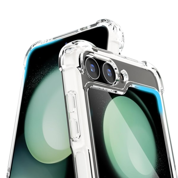Airbag TPU-fodral för Samsung Galaxy Z Flip 5 Transparent