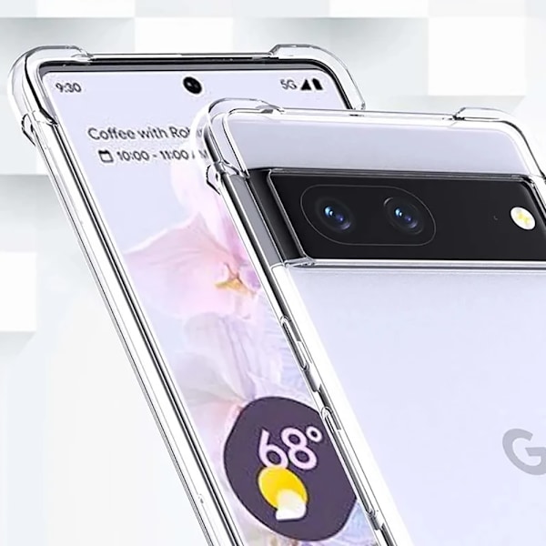 Stötdämpande Silikonskal med Airbagfunktion - Perfekt för Google Pixel 8!