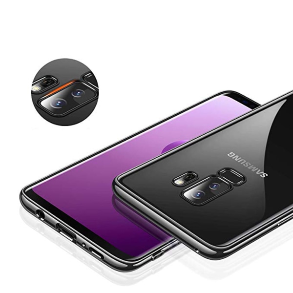 Silikonikotelo - Samsung Galaxy S9 Plus Transparent/Genomskinlig Transparent/Genomskinlig