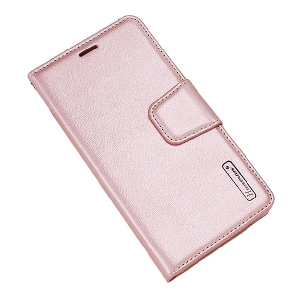 Samsung Galaxy S24 FE - Elegant HANMAN Plånboksfodral Rosa