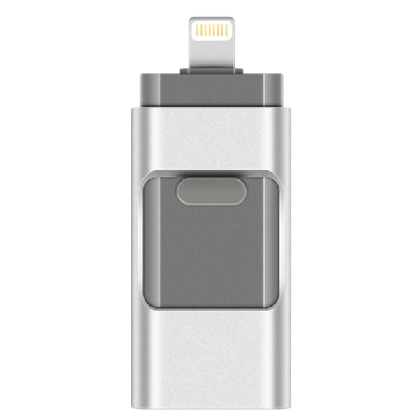 Micro-USB/Lightning-minne (128 GB) Svart