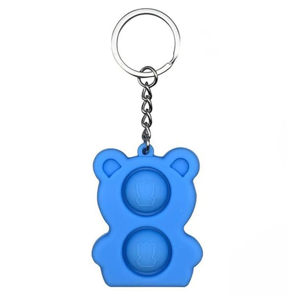 Mjuk Teddybj�rn Fidget Toy / Pop It / Simple Dimple Grön