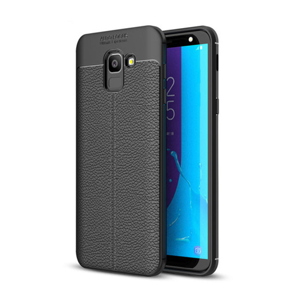 Käytännöllinen tyylikäs kansi (AUTO FOCUS) - Samsung Galaxy J6 2018 Marinblå