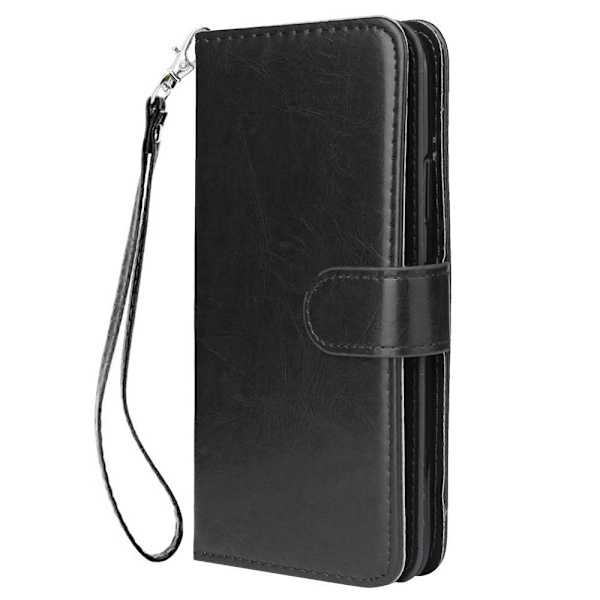 iPhone 12 Pro Max - Stilrent Praktiskt 9-Kort Plånboksfodral Rosaröd