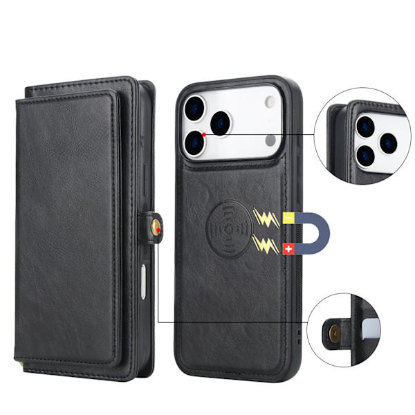 iPhone 17 Pro Max Premium Case Svart
