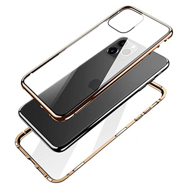 iPhone 13 Pro Max - Skyddande Stilrent Magnetiskt Skal Blå