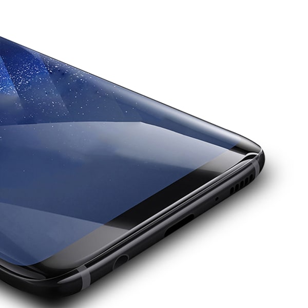 Samsung Galaxy S10E - 3D skærmbeskytter foran og bagpå (HuTech) Transparent/Genomskinlig