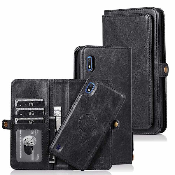 Plånboksfodral - Samsung Galaxy A10 Brun Brun