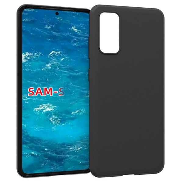 Stødabsorberende mat cover - Samsung Galaxy A41 Svart