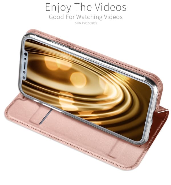 Fodral i minimalistisk Design för iPhone X/XS Guld