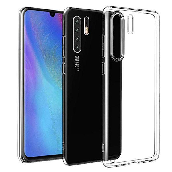 Huawei P30 Pro - Skyddande Heltäckande Silikonskal NORTH Svart